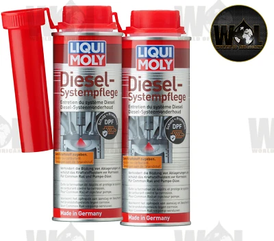 Liqui Moly Common Rail Additive Diesel 250ML 8953 Protect Fuel Injector 2 Unit - Image 1 of 4