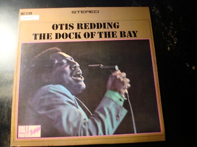 OTIS REDDING THE DOCK OF THE BAY LP RECORD VOLT 419
