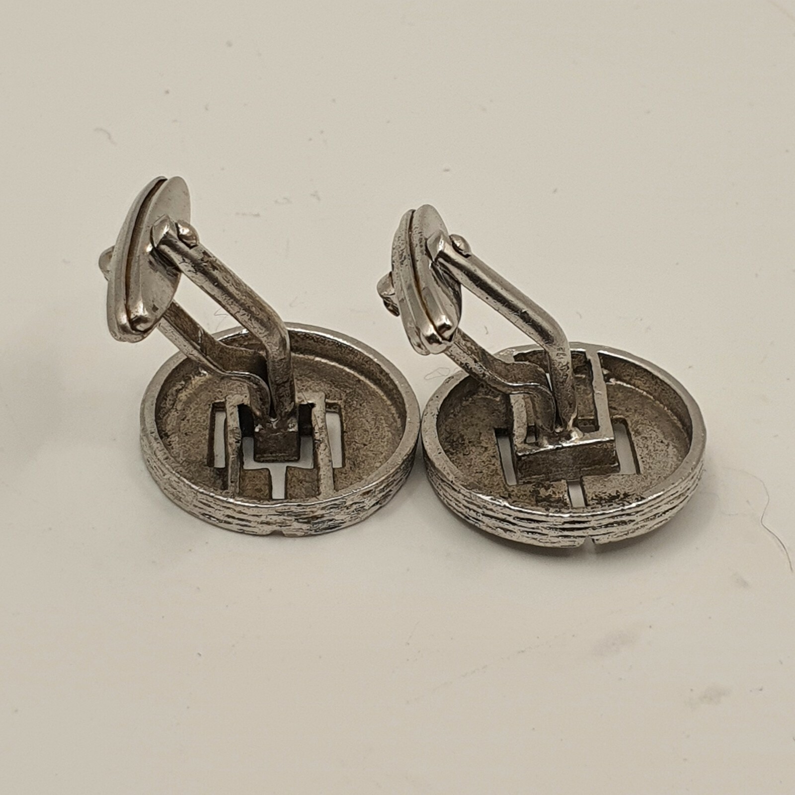 Photo 9 of Sterling Silver Mens Cufflinks 11.4g , M18