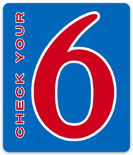 Vérifiez vos six (6) mème citation militaire avec autocollant image