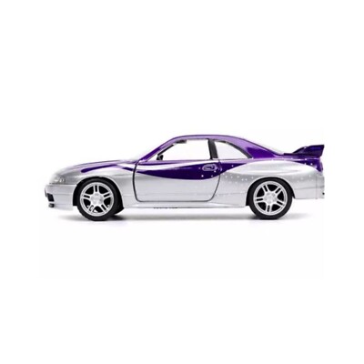 32587 Jada. Fast & Furious: 1995 Nissan Skyline GT-R(BCNR33)(SILVE