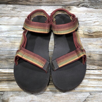 TEVA Original Outdoor Waterproof Hiking Brown Sandals Men 8  display picture 2