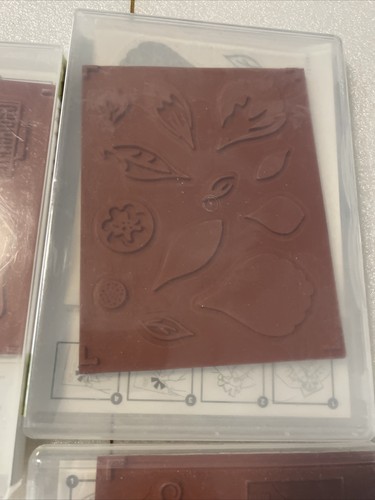 3 Stampin’ Up! Build a Blossom, eat Chocolate,Tag Alongs &1 coordinating Punch - Picture 8 of 11