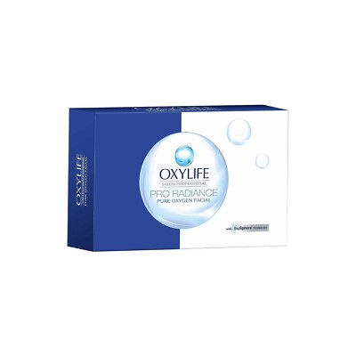 OXYLIFE Pro Radiance Facial Kit  Pure Oxygen Facial  Salon  50 Gram,