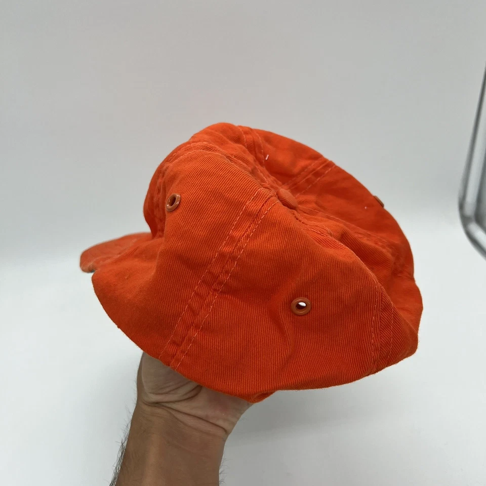 Gorra de béisbol ajustada elástica de colección de los años 60 Houston Astros MLB naranja Foto 3 de 4