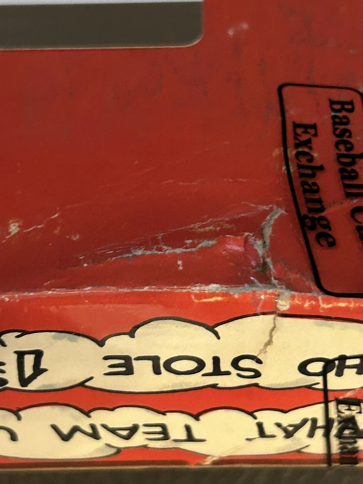 1976 Weird World Of Baseball Funky Facts Box 36 Factory Sealed Packs BBCE Wrap! - Image 3 of 3