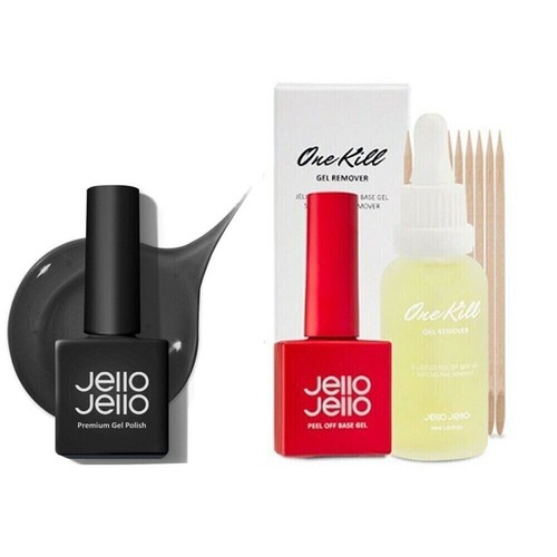 Jello Jello Peel Off Base Gel Exclusive One Key Remover jj24 Set eBay