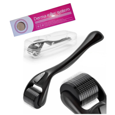  Beard Derma Roller For Hair Loss And Fast Beard Growth Titanium   Top Quality  