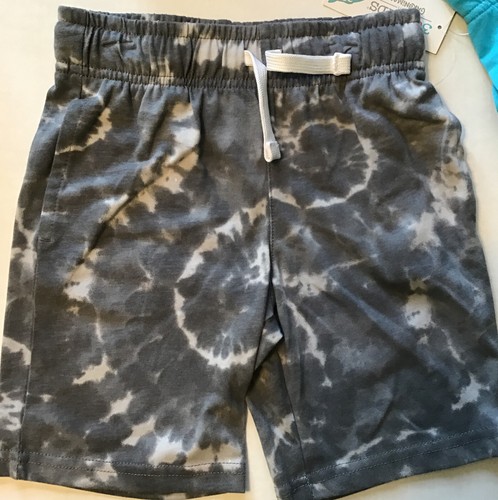 Boys Shorts 2 Pack 365 Kids from Garanimals Size: 4 5 6 7 8 10 Black Camo Blue - Picture 9 of 12