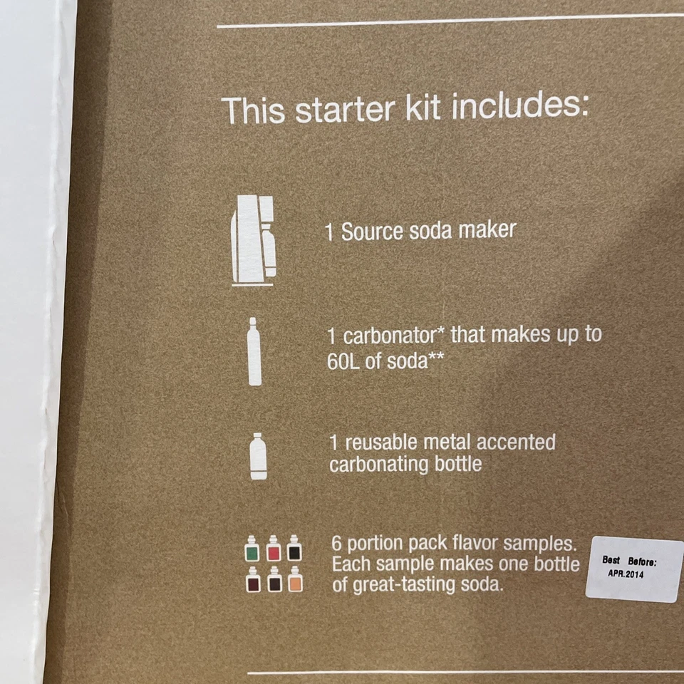 Sodastream Source SOU-001 Soda Sparkling Water Maker - w/Co2 Bottle - Image 2 of 4