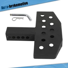 Trailer Hitch Climber Guard Step Towing Bumper Anti-Slip Rust For 2" Receiver