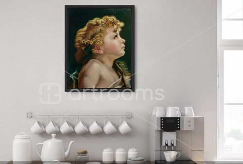 ORIGINAL William Bouguereau study portrait oil painting child wall art classical - Picture 7 of 24