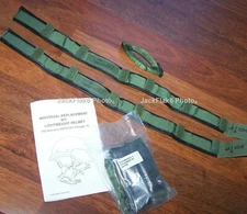 Helmet Liner Headband GENTEX Chin Cup Kit f LWH USMC Military PASGT Airsoft NEW