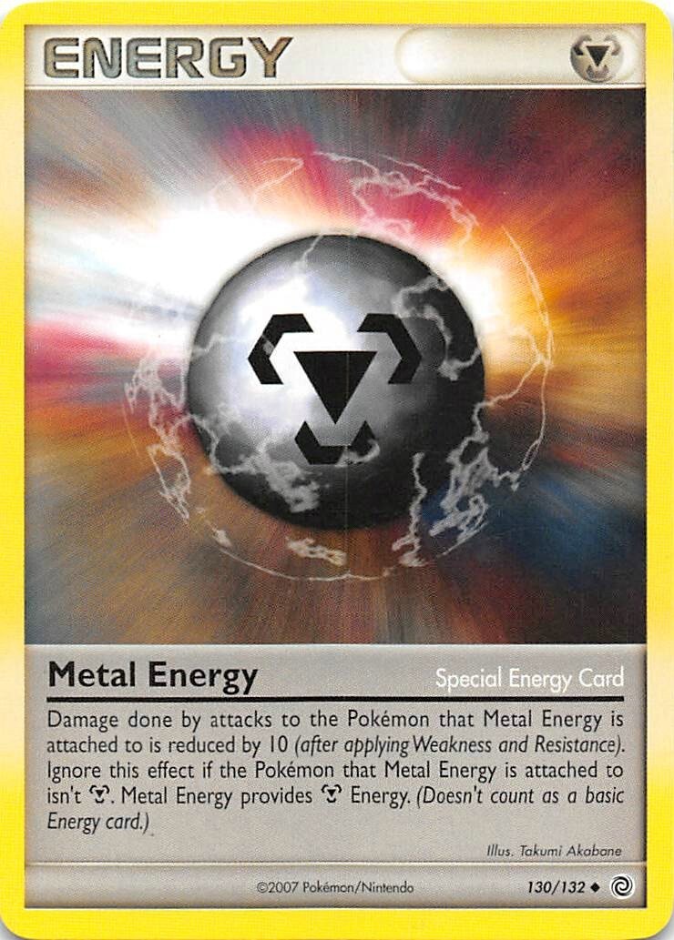 METAL ENERGY 130/132 - NON- Holo - UNCOMMON - Secret WONDERS - POKEMON CARD - NM