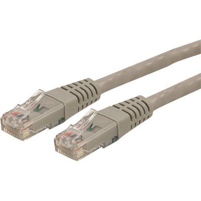 StarTech.com 6ft CAT6 Ethernet Cable - Gray Molded Gigabit - 100W PoE UTP 650MHz