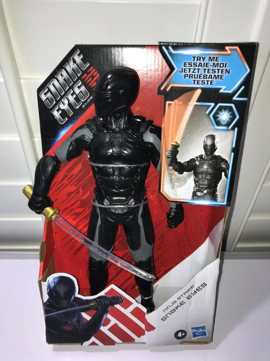 G.I. Joe Origins Ninja Strike Snake Eyes 12-Inch Electronic Figure NEW READ