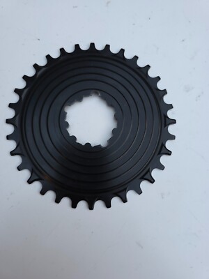 5DEV Spacely Kettenrad, 32T, 3 Bolzen Sram, 3mm Offset, schwarz, nagelneu, beschädigt!