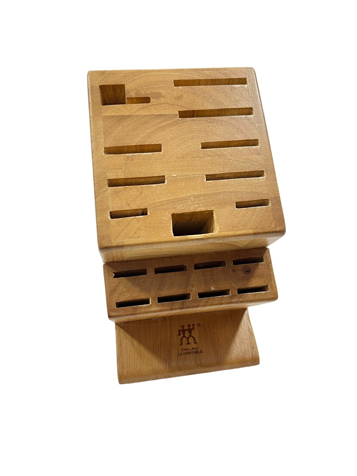 Authentic Zwilling J.A. Henckel International Knife Storage Wood Block