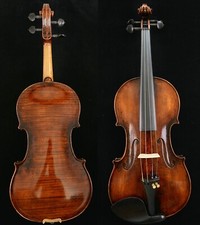 Guarneri Violin Master Wang's Own Work 200-y old Spruce No. W39