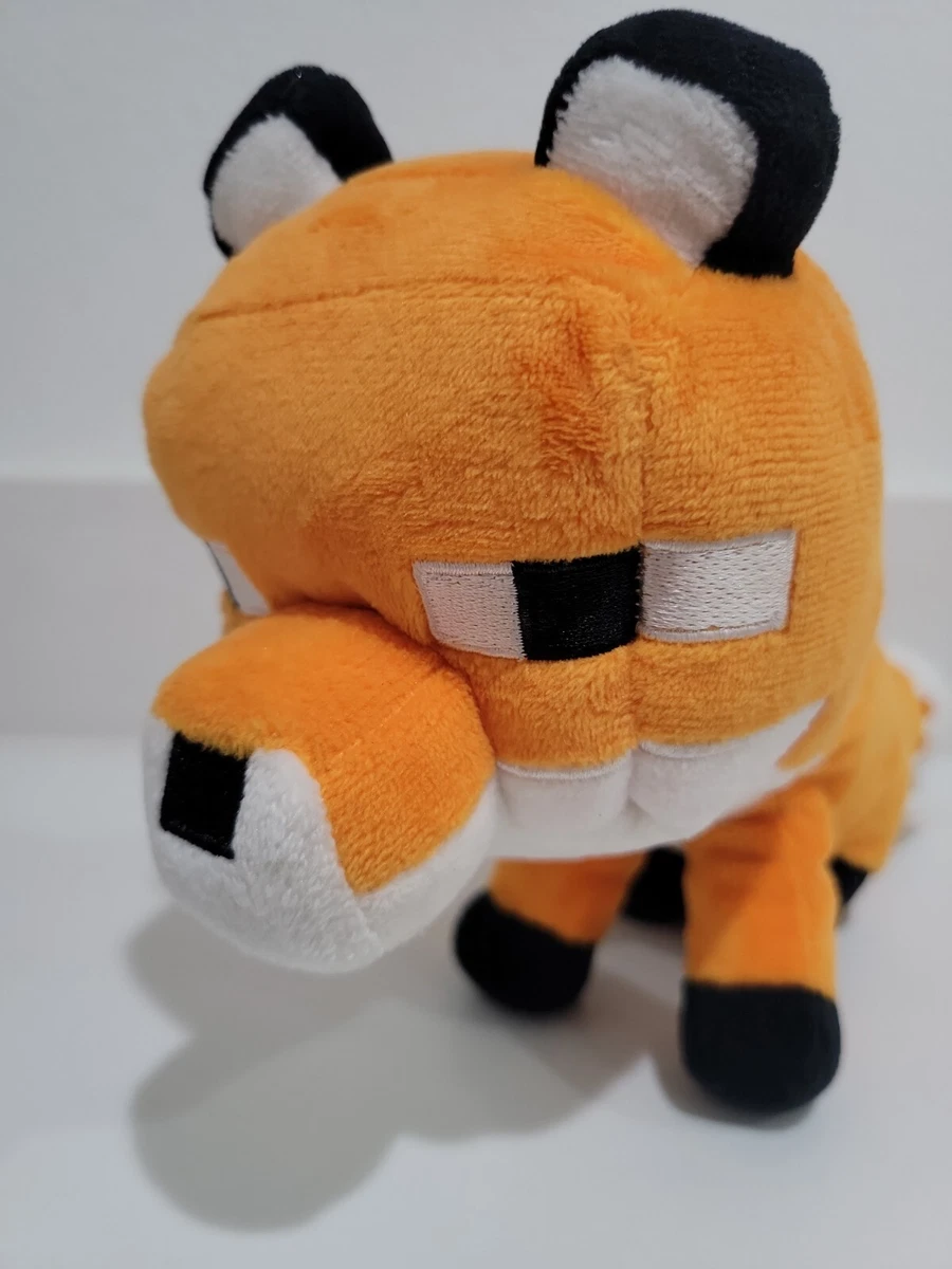 Minecraft - peluche happy explorer - fox - 14cm