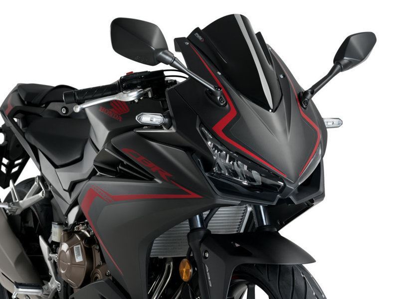 Puig Black Z-Racing Screen Honda CBR500 R 2019-2025