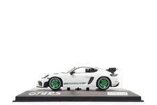 Minichamps 1:43 Porsche 718 Cayman GT4 RS (982) Tribute RS 2.7 in White / Green