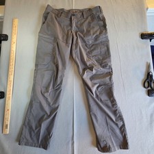 5.11 Tactical Apex Cargo Pants Mens 38x34 Grey Regular Fit Utility 74434