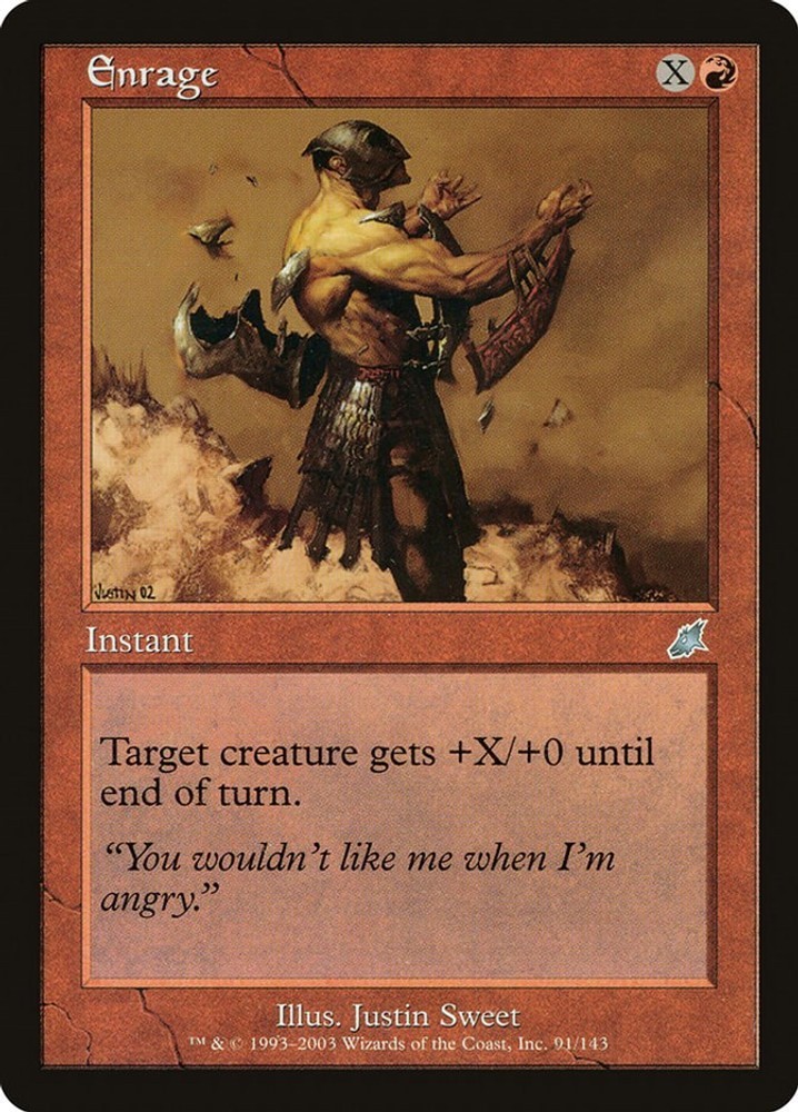 Enrage - 91 - NM - Scourge