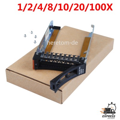 Lot IBM 2.5 Zoll HDD Caddy Festplatterahmen for System x Server 44T2216 M4 M3