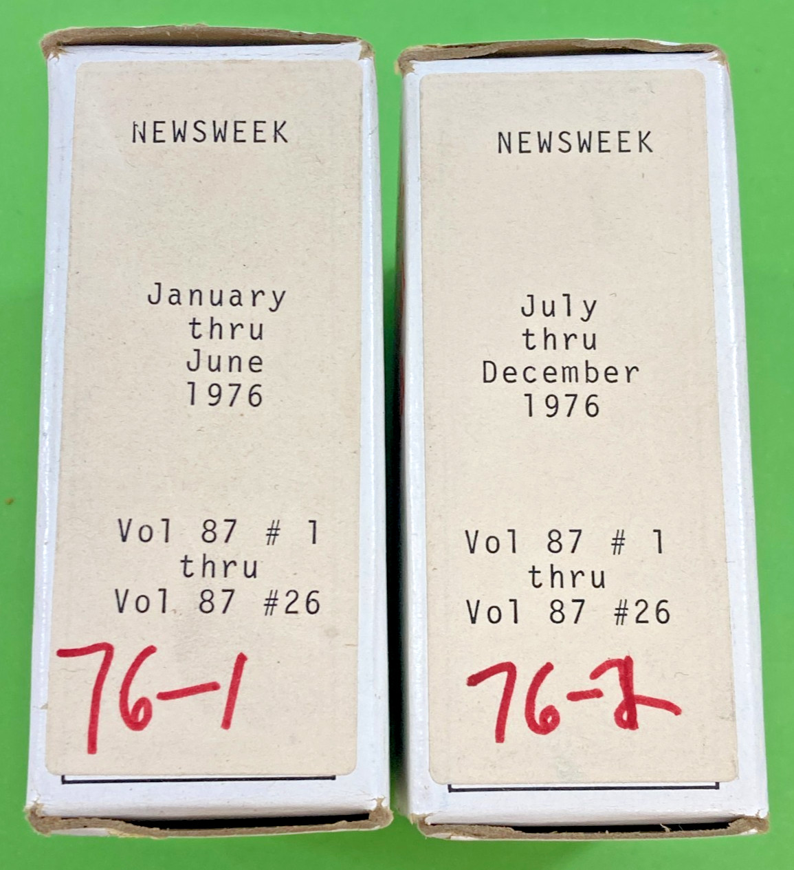 1976 Newsweek Magazine On MicroFilm ~ Like a time capsule on film.
