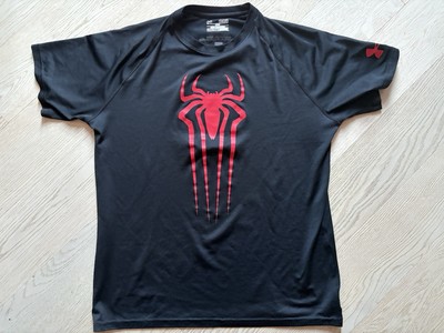 Under Armour Spiderman Alter Ego T Shirt Size L Farbe Schwarz