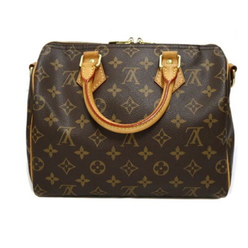 Louis Vuitton Speedy 25 Bandouliere M41113 Monogram Canvas Handbag