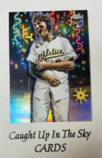 2025 Topps Chrome Update Jacob Wilson RC “Celebracion” SP Athletics