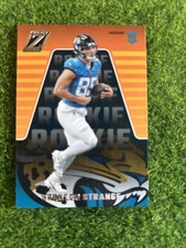 Jacksonville Jaguars BRENTON STRANGE 2023 Zenith ROOKIE Football Card F59. rookie card picture