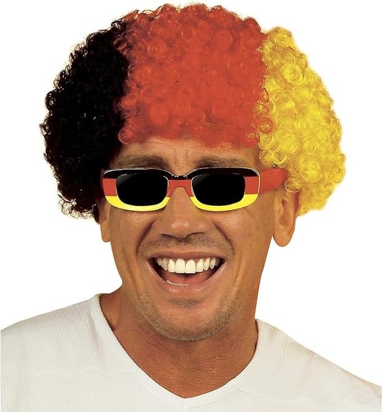 PerüCke Deutschland Schwarz-Rot-Gold, Halloween, Fasching WM EM Fussball - ...-image