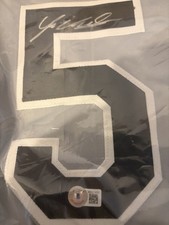 Uribe Signed Jersey Beckett Authenticated #5 Chicago