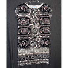 Antonio Melani Women's 6 Sleeveless Shift Dress Boho