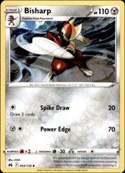 Bisharp 093/159 Crown Zenith Uncommon Pokemon Card