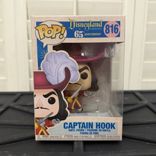 Funko Pop! Vinyl Captain Hook #816 Disney Disneyland 65th Anniversary Figure