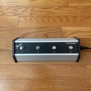 Fender 4 Button Guitar Amp Foot Switch With Cable P/N 0051894000 