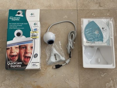 Logitech vtg Quick Cam Express Web Camera Complete with Box