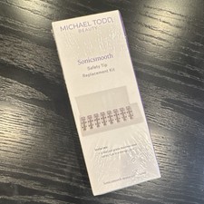 Michael Todd Beauty Sonicsmooth Safety Tip Replacement Kit White Stainless Stee  