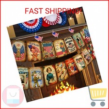 4th of July Banner Independence Day Patriotic Decorations - 4th of July Vintage