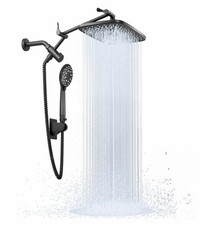 Ophanie 12 Inch Coverage High Pressure Rain Shower Head Combo With Adjustablearm