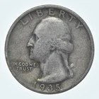 1935-S Washington Quarter Estate Coin Collection *904