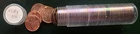 1958 P LINCOLN CENT ROLL 50 COINS UNCIRCULATED