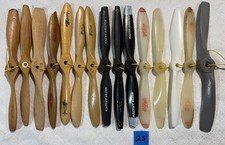 25 VINTAGE LOT MODEL AIRPLANE PROPELLOR LOT 8 INCH RC UC FF