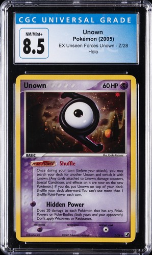 Unown graded CGC 8.5 for sale on eBay