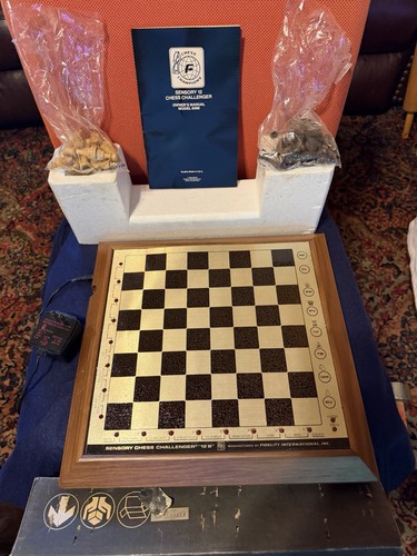 Vintage Fidelity Electronics Chess Challenger Model 12”B Complete!