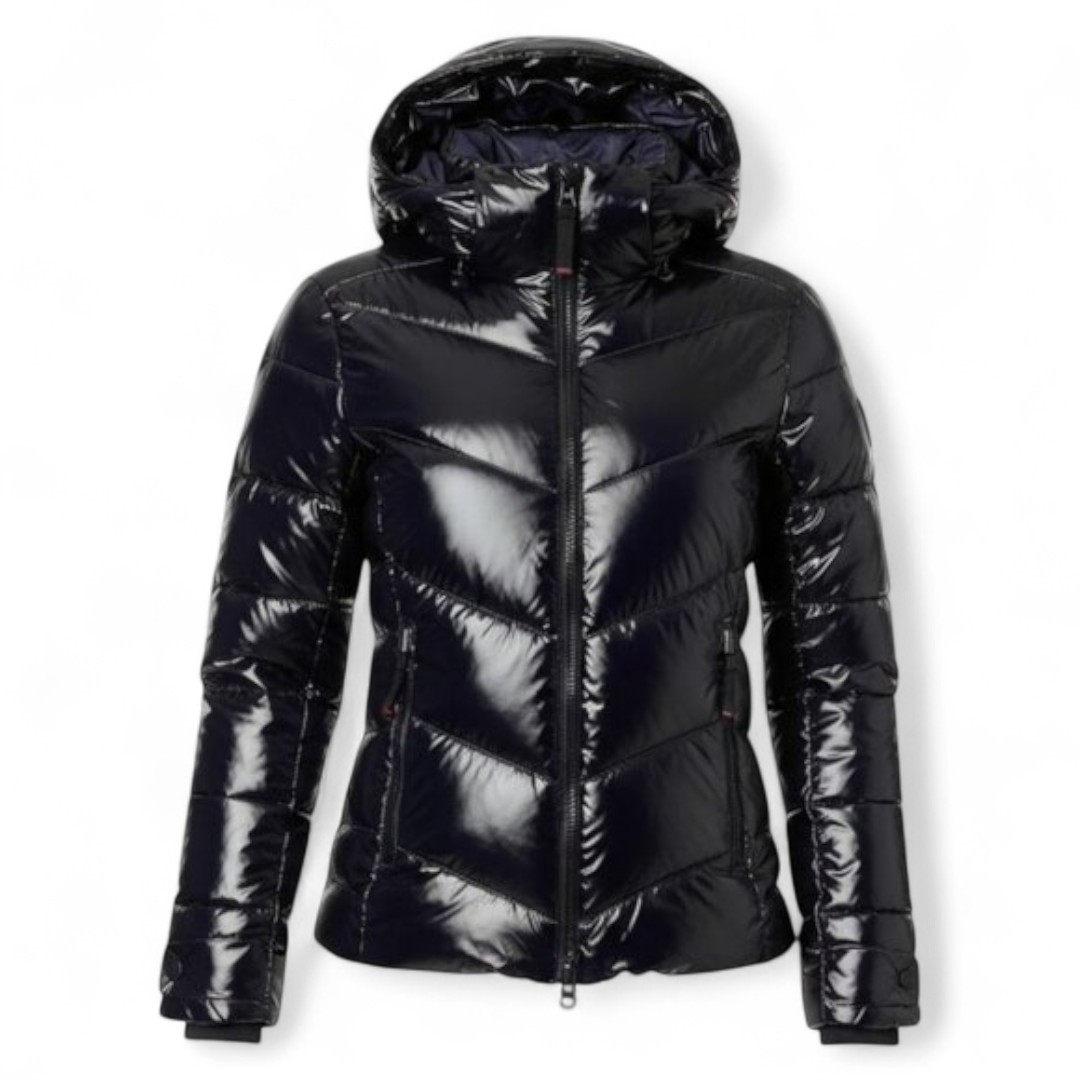 Bogner Women's Size EU 44 US 14/XXL Deepest Navy Fire + Ice Saelly2 Ski Jacket